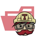 Travis Opened SVG Icon